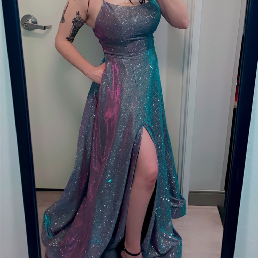 Prom Dresses Long A Line with Pockets